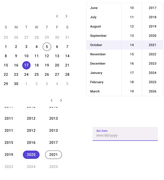 Ios Datepicker Template For Figma Freebie Supply