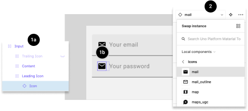 Change PasswordBox icon