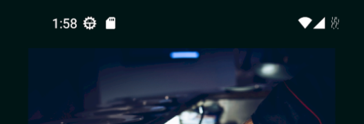 StatusBar dark mode
