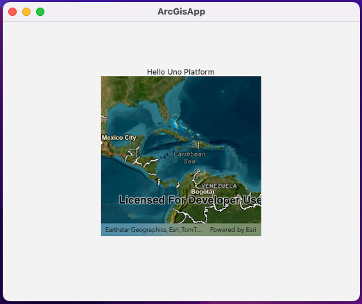 Mac Catalyst EsriMaps