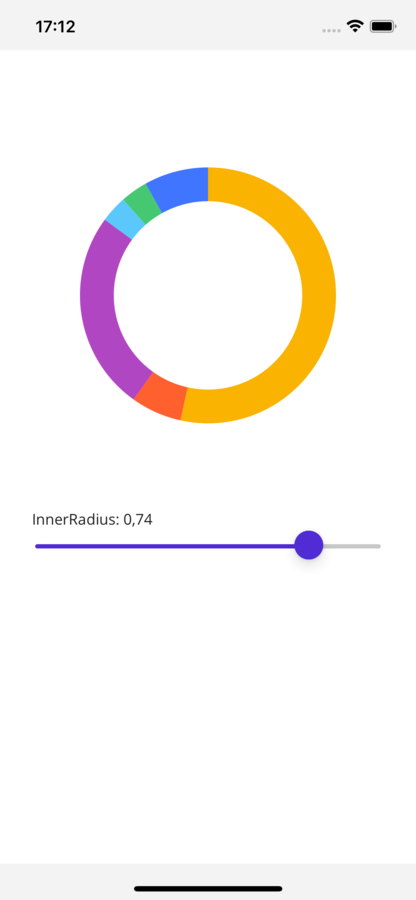 GrialKit Sample App running on iOS
