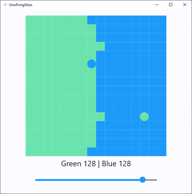 PongWars Screenshot in Light Theme