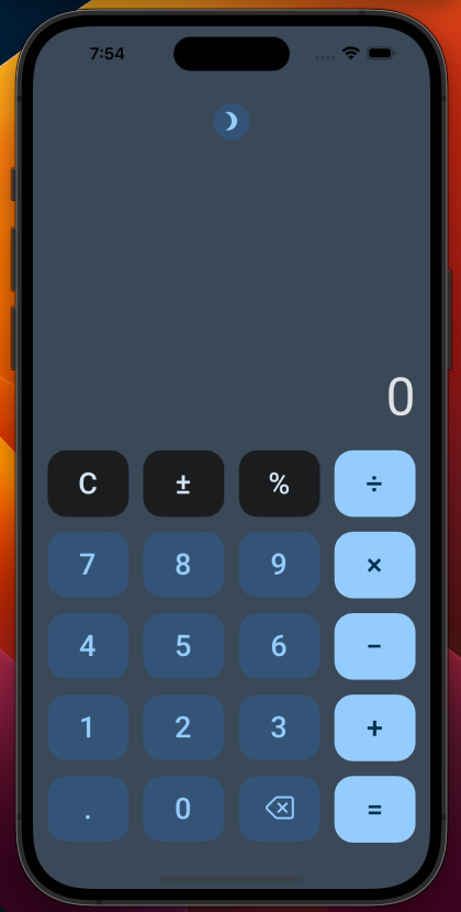SimpleCalculator dark Image