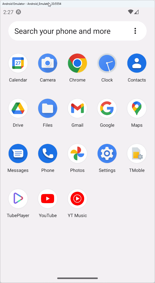 TubePlayer app