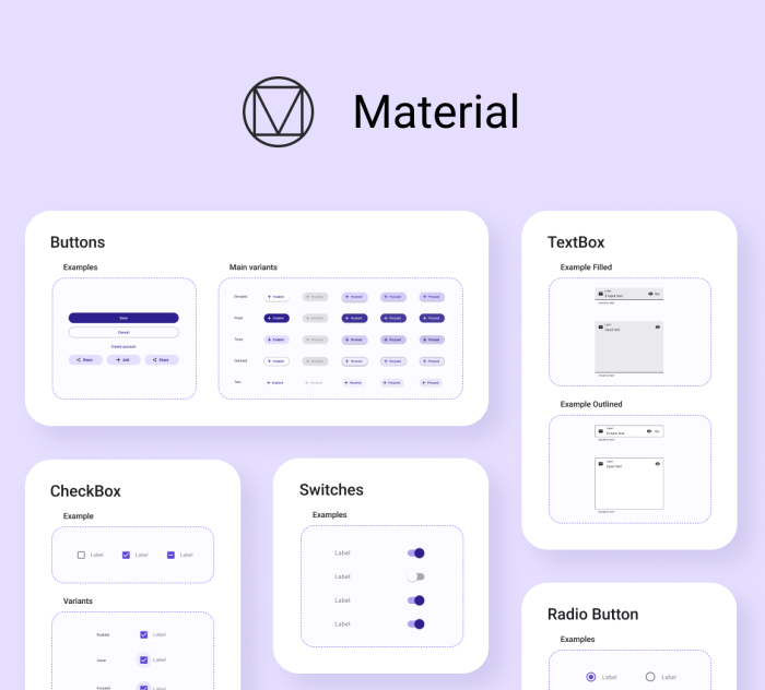 Material design system
