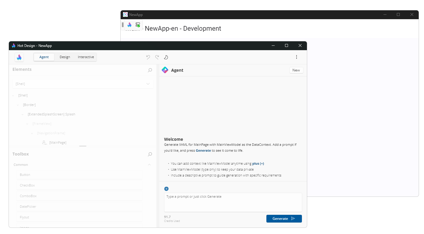 External Tool Window with All Panels