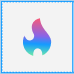 Leave Hot Design Toolbar flame icon